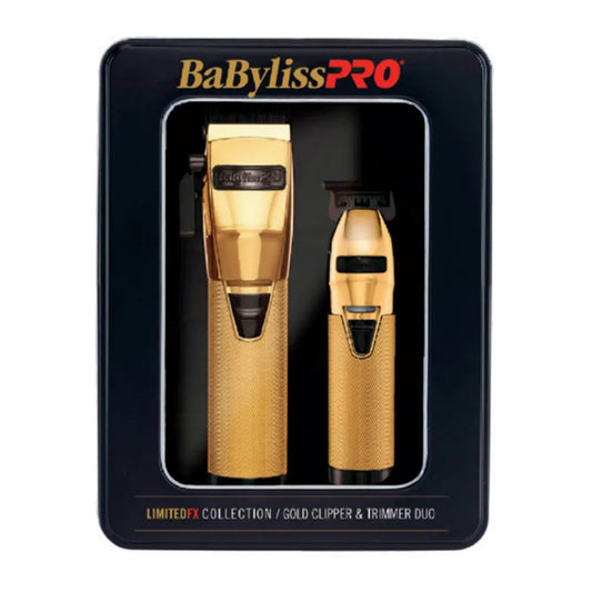 Kit Clipper/Trimmer Babylisspro Gold Black