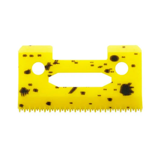 Cuchilla de ceramica microdentada amarilla