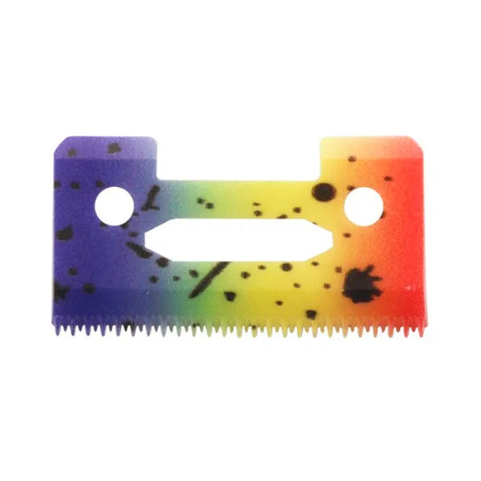 Cuchilla de ceramica microdenta arcoiris