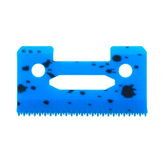 Cuchilla de ceramica microdentada azul