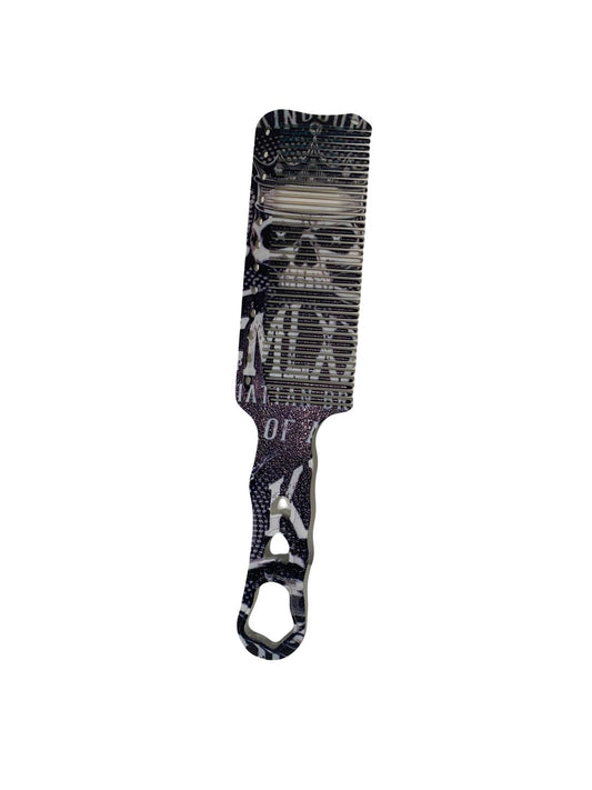 Peineta para corte con diseño calavera
