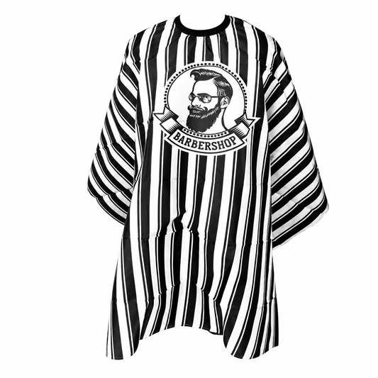 Capa barbero rayada