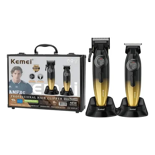 Combo Clipper y Trimmer 1867 KEMEI