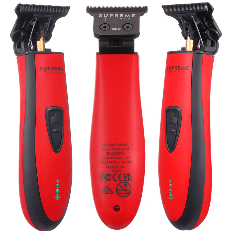Trimmer t-shaper SUPREME red