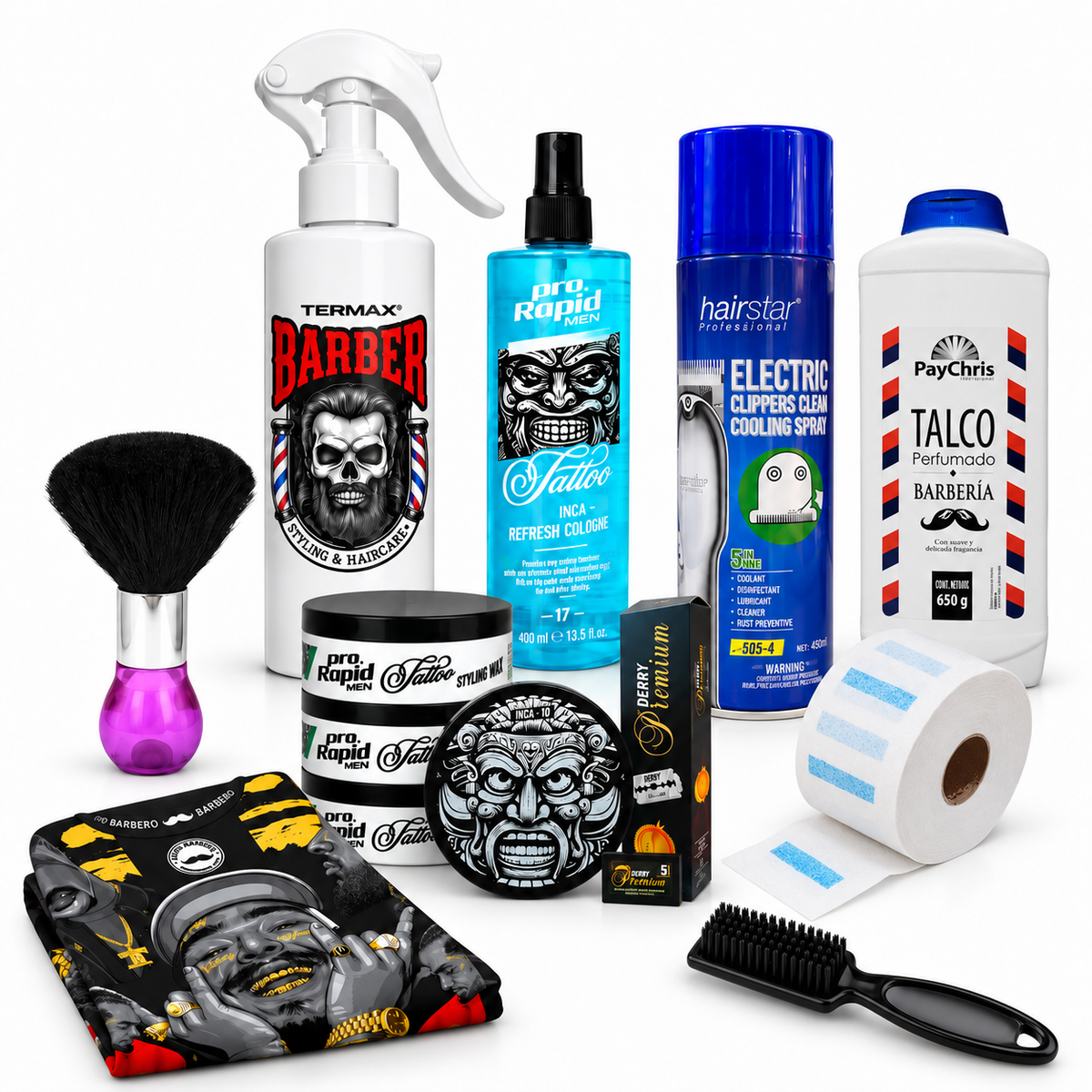 Pack de insumos Todo Barbero