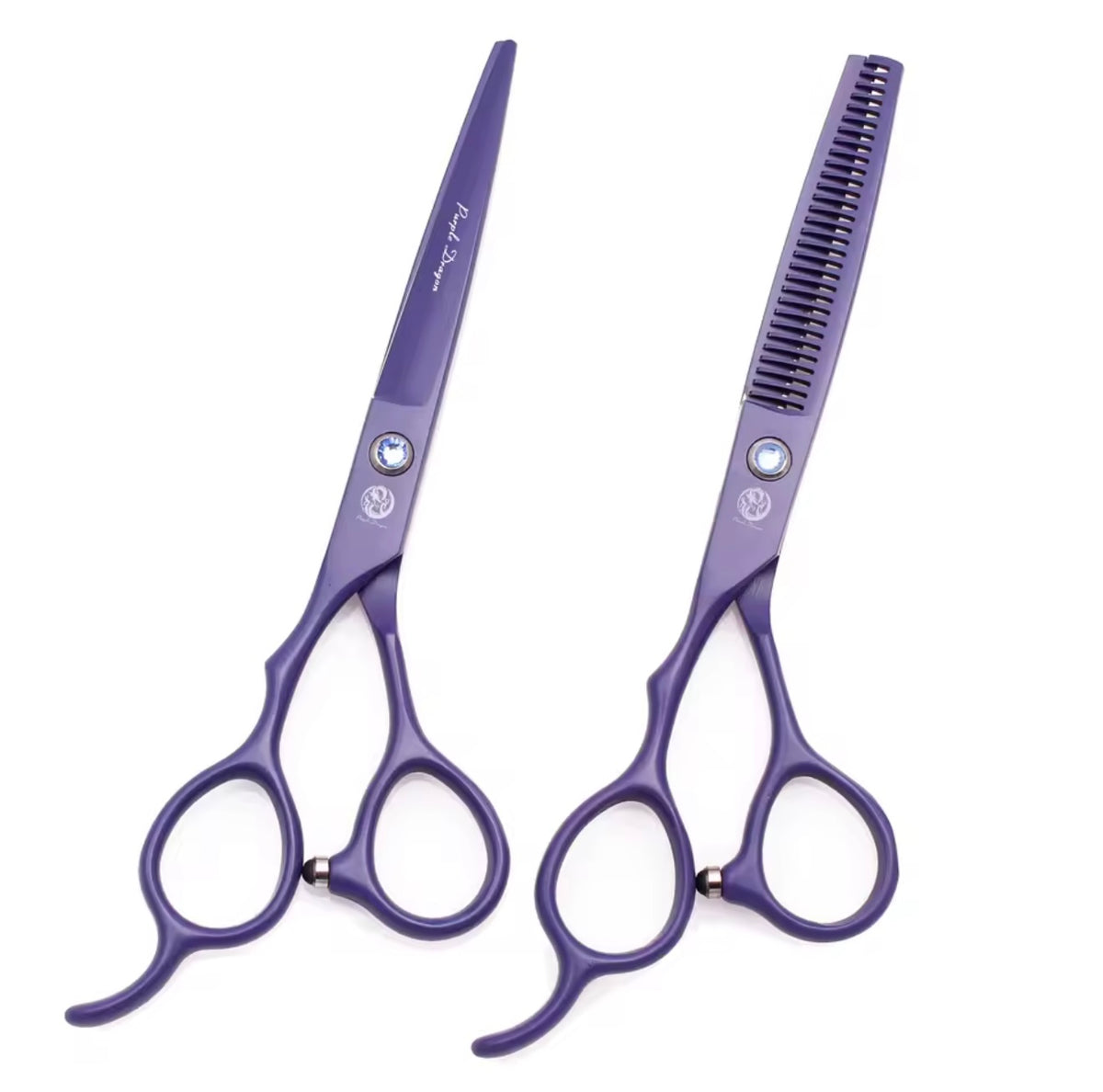 Pack tijeras purpura ZURDO DRAGON