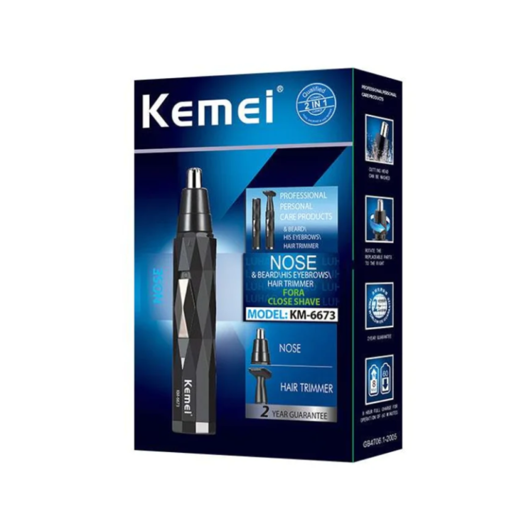 Trimmer Nariz KEMEI 6673